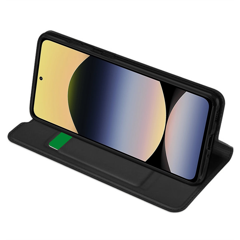 Capa para Xiaomi Redmi Note 14 5G, Techsuit, Magskin Book, Preta