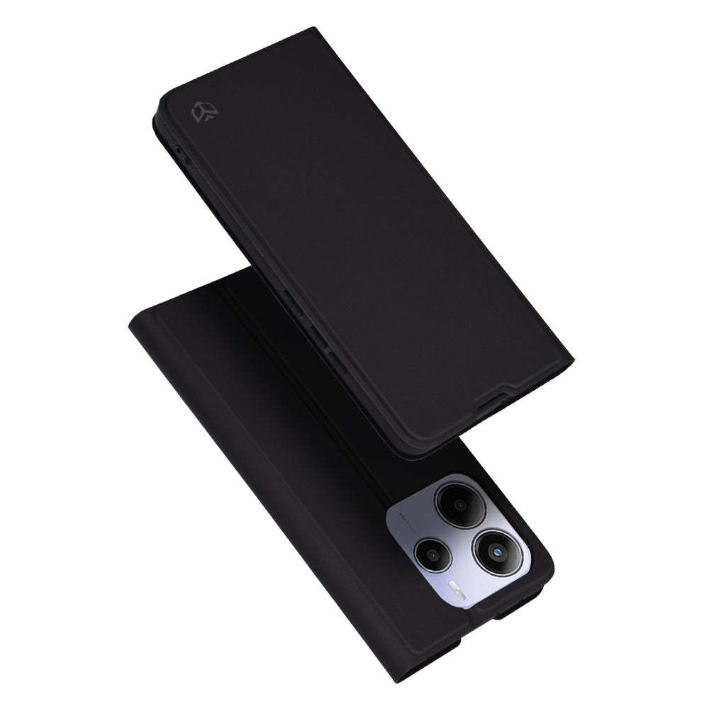 Capa para Xiaomi Redmi Note 14 5G, Techsuit, Magskin Book, Preta