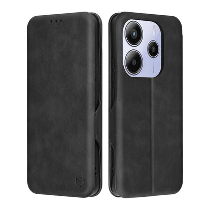 Case for Xiaomi Redmi Note 14 5G, Techsuit, Safe Wallet Plus, Black