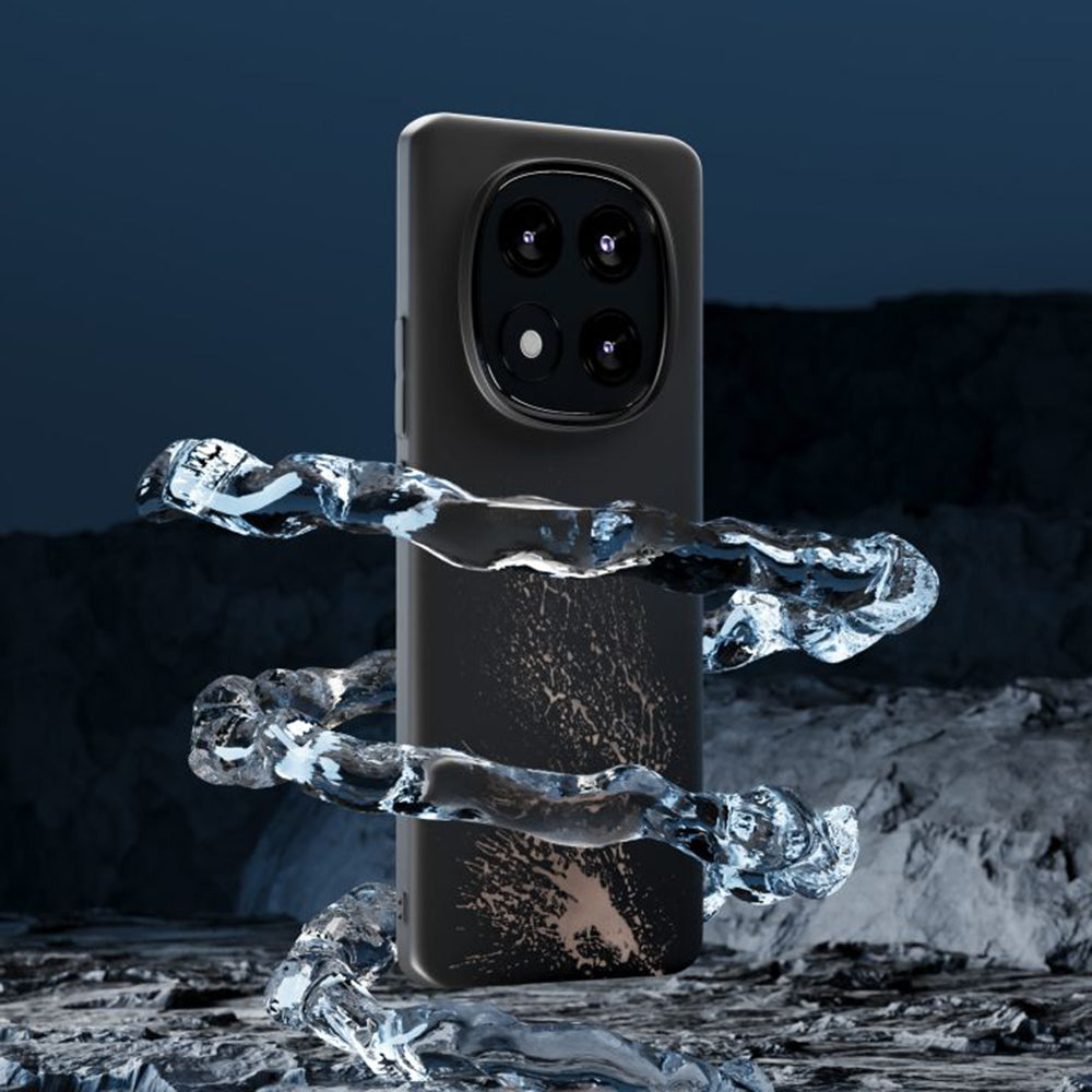 Capa para Xiaomi Redmi Note 14 Pro 4G, 3MK, Preta Mate