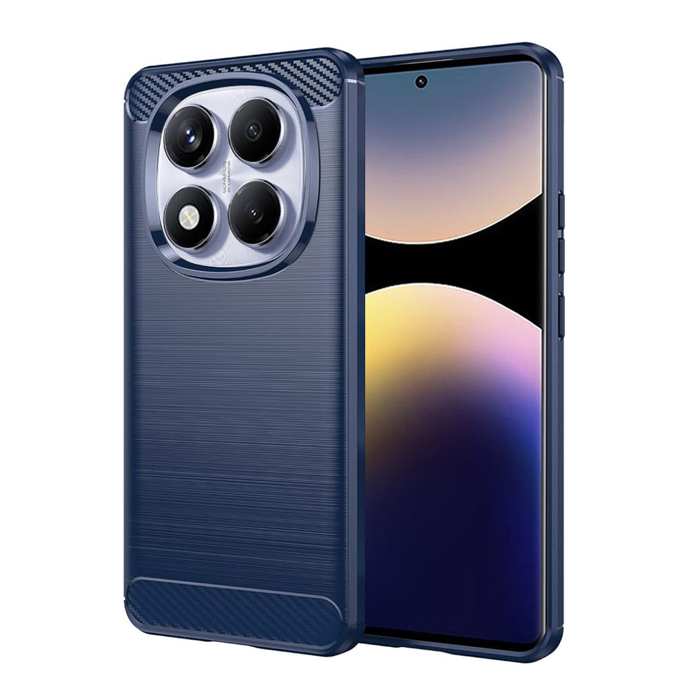 Capa para Xiaomi Redmi Note 14 Pro 4G, Techsuit, Carbono, Azul