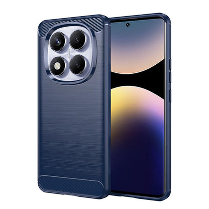 Capa para Xiaomi Redmi Note 14 Pro 4G, Techsuit, Carbono, Azul