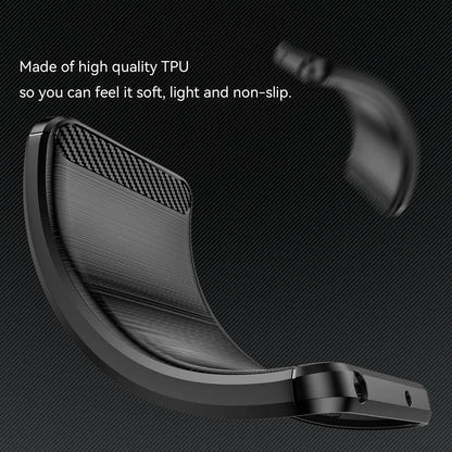 Case for Xiaomi Redmi Note 14 Pro 4G, Techsuit, Carbon, Black