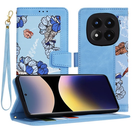 Capa para Xiaomi Redmi Note 14 Pro 4G, Techsuit, FlipCraft, Azul