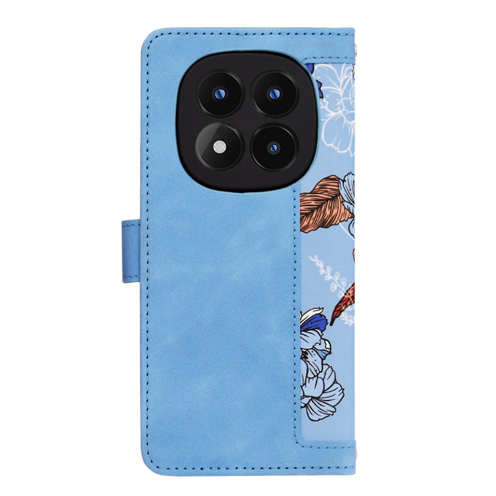 Capa para Xiaomi Redmi Note 14 Pro 4G, Techsuit, FlipCraft, Azul