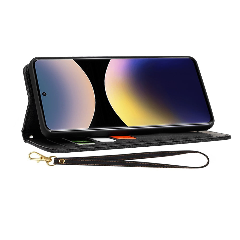 Capa para Xiaomi Redmi Note 14 Pro 4G, Techsuit, FlipCraft, Preta