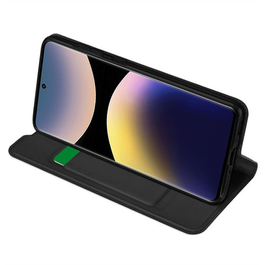 Capa para Xiaomi Redmi Note 14 Pro 4G, Techsuit, Magskin Book, Preta