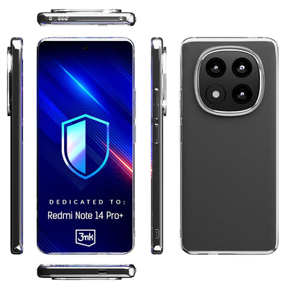 Capa para Xiaomi Redmi Note 14 Pro+ 5G, 3MK, Clear, Transparente