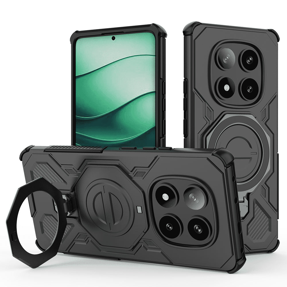 Capa para Xiaomi Redmi Note 14 Pro+ 5G, Techsuit, Carbon Shield Pro, Preta