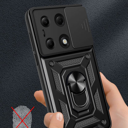 Capa para Xiaomi Redmi Note 14S / Note 13 Pro 4G / Poco M6 Pro 4G, Techsuit, CamShield, Preta