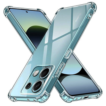 Case for Xiaomi Redmi Note 14S, Techsuit, Shockproof Clear, Transparent