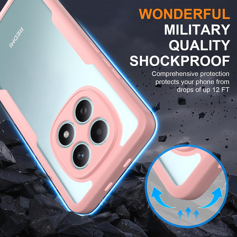 Capa para Xiaomi Redmi Note 15 4G, Techsuit, ColorVerse 360, Rosa