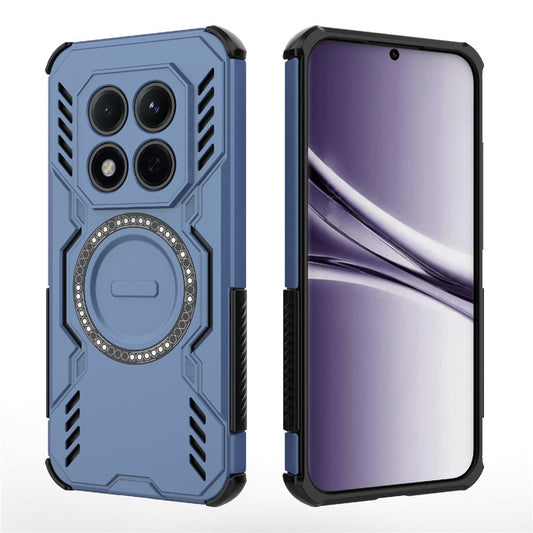 Capa MagSafe para Xiaomi Redmi Note 15 Pro 4G, Techsuit, ArmorMag, Azul