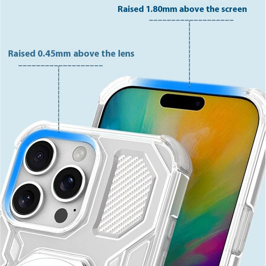 Capa para Xiaomi Redmi Note 15 Pro 4G, Techsuit, Carbon Shield Pro, Preta.