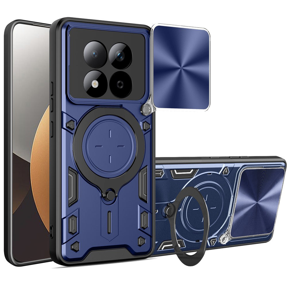 Capa para Xiaomi Redmi Note 15 Pro 5G, Techsuit, CamGuard Pro, Azul