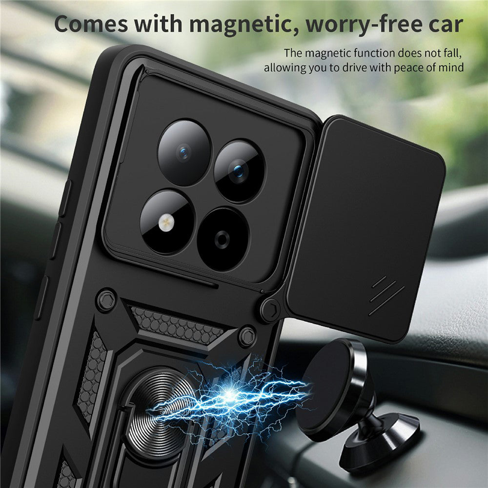 Capa para Xiaomi Redmi Note 15 Pro 5G, Techsuit, CamShield, Preta