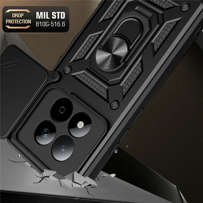 Capa para Xiaomi Redmi Note 15 Pro 5G, Techsuit, CamShield, Preta