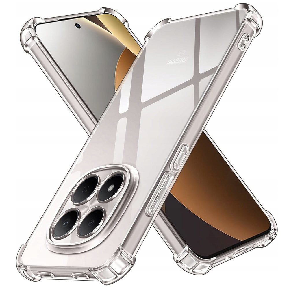 Capa para Xiaomi Redmi Note 15 Pro 5G, Techsuit, Shockproof Clear, Transparente