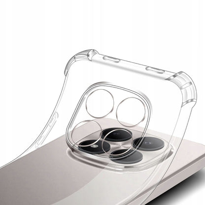 Capa para Xiaomi Redmi Note 15 Pro 5G, Techsuit, Shockproof Clear, Transparente