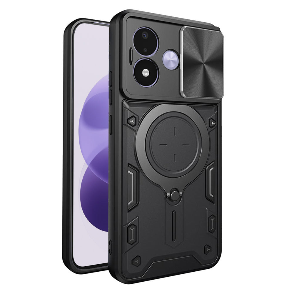 Capa para Xiaomi Redmi Note 17 4G / Note 17 5G, Techsuit, CamGuard Pro, Preta