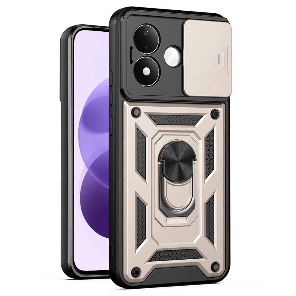 Capa para Xiaomi Redmi Note 17 4G / Note 17 5G, Techsuit, CamShield, Dourada