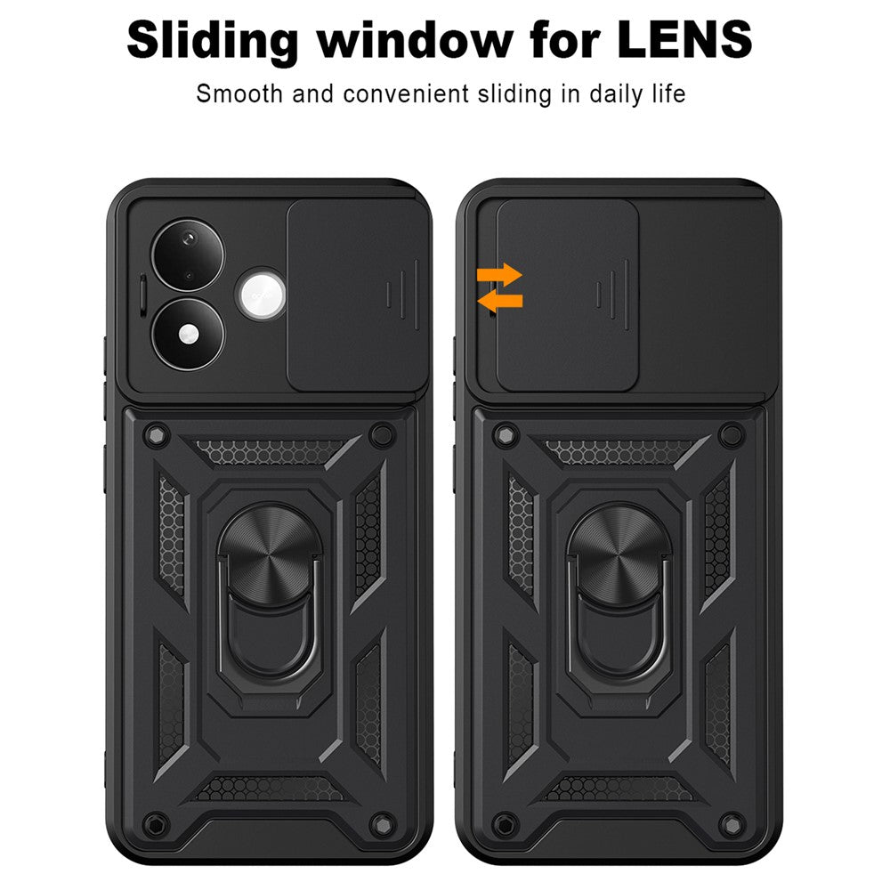 Capa para Xiaomi Redmi Note 17 4G / Note 17 5G, Techsuit, CamShield, Rosa-dourada