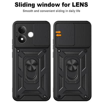 Capa para Xiaomi Redmi Note 17 4G / Note 17 5G, Techsuit, CamShield, Rosa-dourada