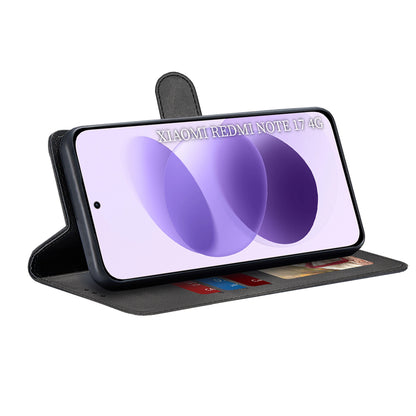 Capa para Xiaomi Redmi Note 17 4G / Note 17 5G, Techsuit, Diary Book, Preta