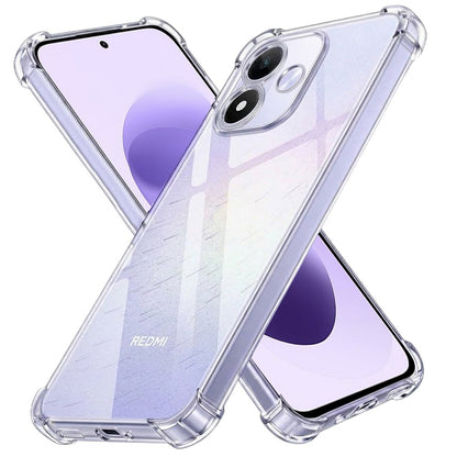 Capa para Xiaomi Redmi Note 17 4G / Note 17 5G, Techsuit, Shockproof Clear, Transparente