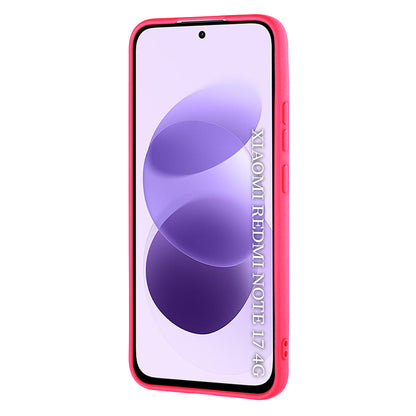 Capa para Xiaomi Redmi Note 17 4G / Note 17 5G, Techsuit, SoftFlex, Rosa Escuro