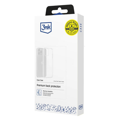 Case for Xiaomi Redmi Note 17 Pro, 3MK, Clear, Transparent