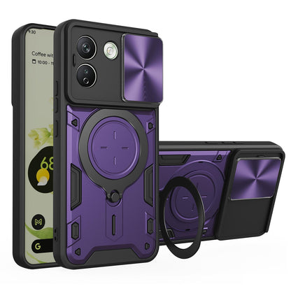 Capa para Xiaomi Redmi Note 17 Pro Max, Techsuit, CamGuard Pro, Roxa
