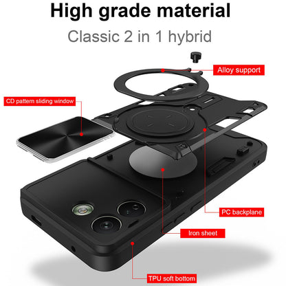 Capa para Xiaomi Redmi Note 17 Pro Max, Techsuit, CamGuard Pro, Roxa