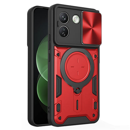 Capa para Xiaomi Redmi Note 17 Pro Max, Techsuit, CamGuard Pro, Vermelha
