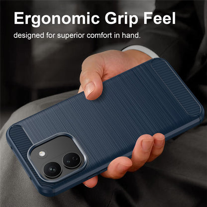Capa para Xiaomi Redmi Note 17 Pro Max, Techsuit, Carbono, Azul