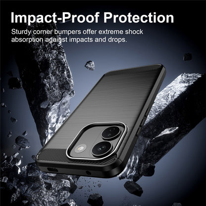 Case for Xiaomi Redmi Note 17 Pro Max, Techsuit, Carbon, Black
