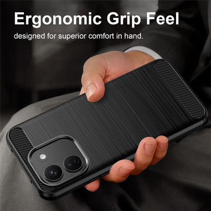 Case for Xiaomi Redmi Note 17 Pro Max, Techsuit, Carbon, Black