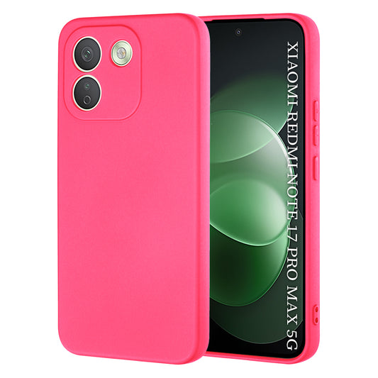 Capa para Xiaomi Redmi Note 17 Pro Max, Techsuit, SoftFlex, Rosa Escuro