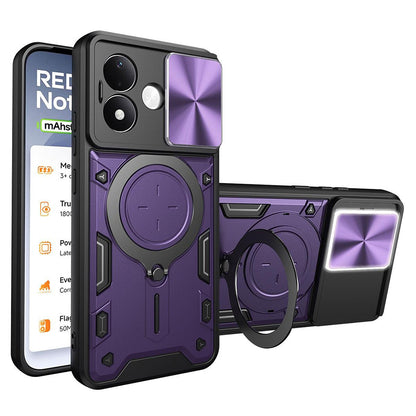 Capa para Xiaomi Redmi Note 17 Pro, Techsuit, CamGuard Pro, Roxa