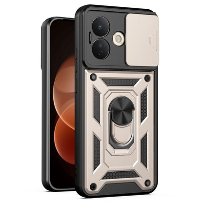 Capa para Xiaomi Redmi Note 17 Pro, Techsuit, CamShield, Dourada