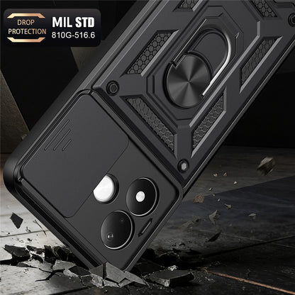 Capa para Xiaomi Redmi Note 17 Pro, Techsuit, CamShield, Preta