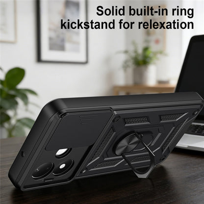 Capa para Xiaomi Redmi Note 17 Pro, Techsuit, CamShield, Preta