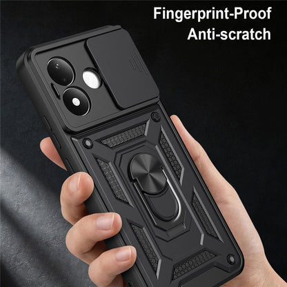 Capa para Xiaomi Redmi Note 17 Pro, Techsuit, CamShield, Preta