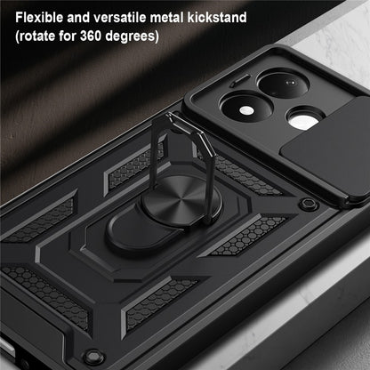 Capa para Xiaomi Redmi Note 17 Pro, Techsuit, CamShield, Rosa-dourada