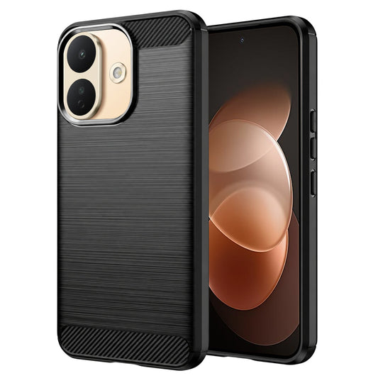 Capa para Xiaomi Redmi Note 17 Pro, Techsuit, Carbono, Preta
