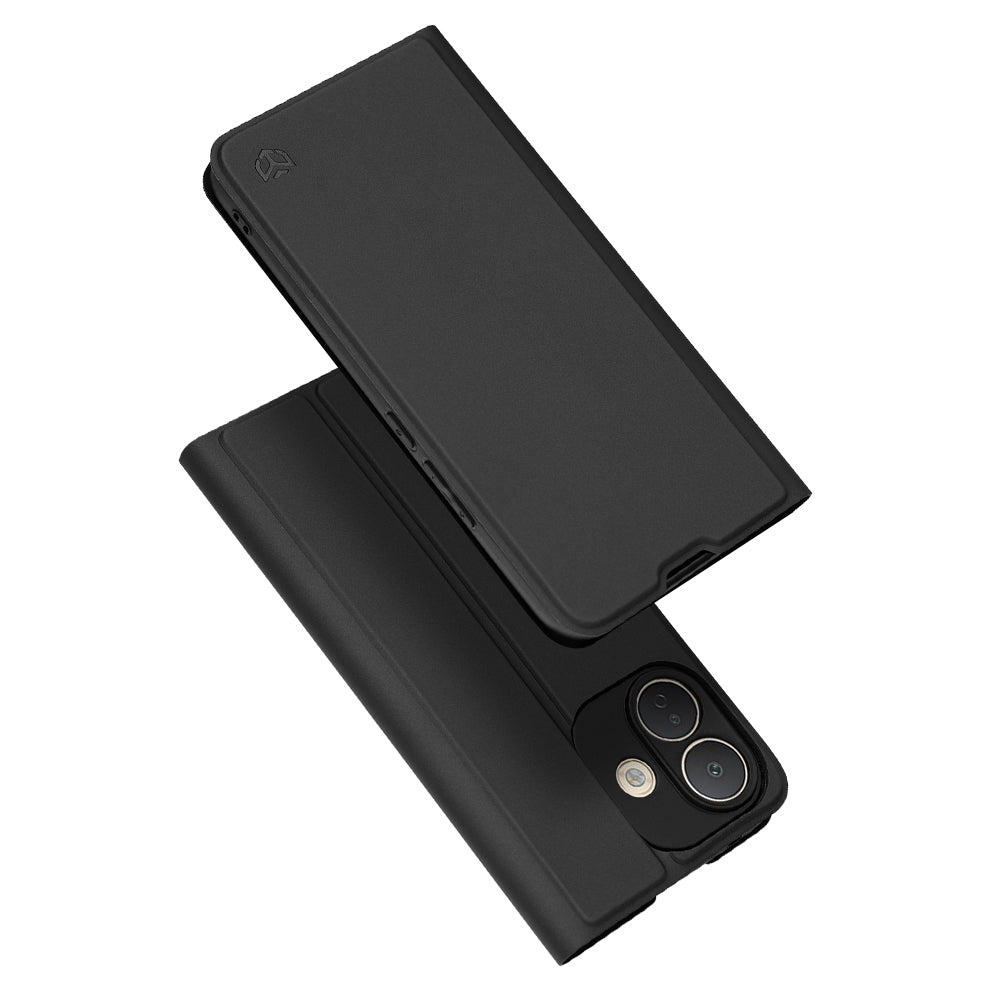 Capa para Xiaomi Redmi Note 17 Pro, Techsuit, Magskin Book, Preta