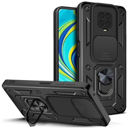 Capa para Xiaomi Redmi Note 9S / Note 9 Pro / Note 9 Pro Max, Techsuit, CamShield, Preta