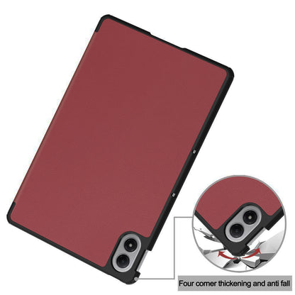 Capa para Xiaomi Redmi Pad 2 Pro, Techsuit, FoldPro, Vermelha
