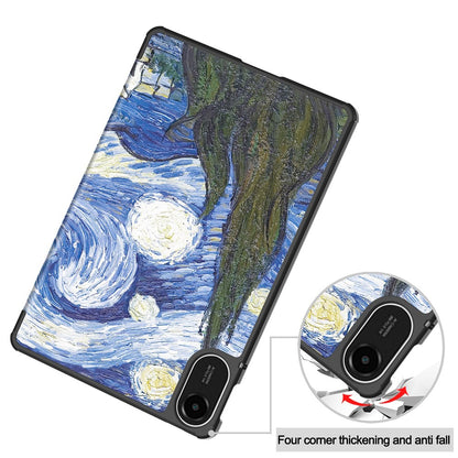 Capa para Xiaomi Redmi Pad 2 Pro, Techsuit, FoldPro Starry Night, Multicolor