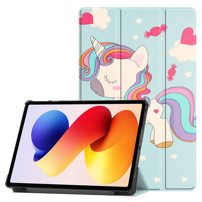 Capa para Xiaomi Redmi Pad 2 Pro, Techsuit, FoldPro Unicorn, Multicolor